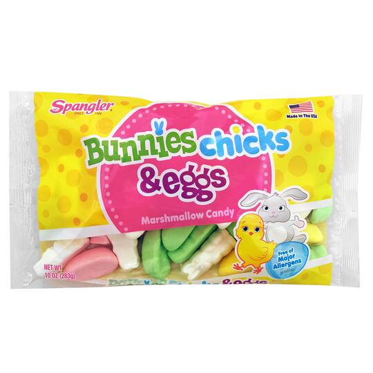 Spangler&#xAE; Bunnies Chicks &#x26; Eggs Marshmallow Candies